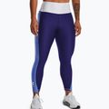 Leggings Under Armour donna Blocked Ankle blu sonar/bianco