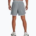 Pantaloncini da allenamento Under Armour Hiit Woven 6in harbor blu/bianco per uomo 2