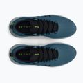 Under Armour Hovr Rise 4 scarpe da allenamento blu statico/lime surge/nero da uomo 13