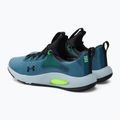 Under Armour Hovr Rise 4 scarpe da allenamento blu statico/lime surge/nero da uomo 3