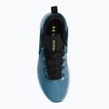Under Armour Hovr Rise 4 scarpe da allenamento blu statico/lime surge/nero da uomo 6