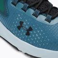 Under Armour Hovr Rise 4 scarpe da allenamento blu statico/lime surge/nero da uomo 10
