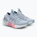 Under Armour Hovr Phantom 3 scarpe da corsa da uomo harbor blu/grigio nebbia/dopo la bruciatura 4