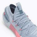 Under Armour Hovr Phantom 3 scarpe da corsa da uomo harbor blu/grigio nebbia/dopo la bruciatura 7