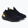 Under Armour Hovr Phantom 3 Mtlc Uomo scarpe da corsa nero/nero/oro metallico 4
