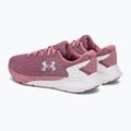Under Armour scarpe da corsa donna W Charged Rogue 3 Knit rosa elisir/bianco/argento metallico 3