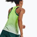 Canotta da corsa Under Armour Rush Cicada Singlet Donna lime surge/halo grigio/nero 4
