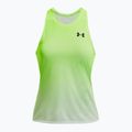 Canotta da corsa Under Armour Rush Cicada Singlet Donna lime surge/halo grigio/nero 5