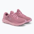 Scarpe da corsa Under Armour donna W Charged Pursuit 3 elisir rosa/elisir rosa/elisir rosa 4