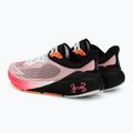 Under Armour Hovr Machina Breeze scarpe da corsa uomo nero/bianco/rosa shock 3