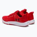 Under Armour Charged Engage 2 scarpe da ginnastica da uomo rosso/nero/nero 3