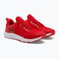 Under Armour Charged Engage 2 scarpe da ginnastica da uomo rosso/nero/nero 4
