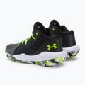 Under Armour Gs Jet '21 scarpe da basket per bambini nero / bianco / lime surge 3