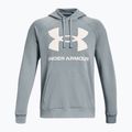 Felpa Under Armour Rival Fleece Big Logo HD da uomo blu porto/bianco anice