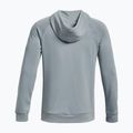 Felpa Under Armour Rival Fleece Big Logo HD da uomo blu porto/bianco anice 2