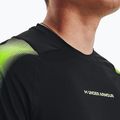 Maglia da allenamento Under Armour da uomo HG Armour Nov Fitted SS nero/lime surge/lime surge 3