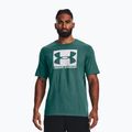 Maglietta Under Armour Boxed Sportstyle coastal bianca/verde da uomo