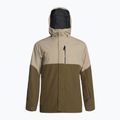 Giacca da snowboard Volcom L Ins Gore-Tex da uomo color kaki scuro