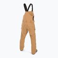 Pantaloni da snowboard Volcom Roan Bib Overall uomo caramello 2