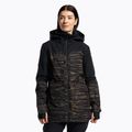 Giacca da snowboard da donna Volcom Shelter 3D Stretch con stampa tigrata
