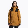 Giacca da snowboard da donna Volcom Ell Ins Gore-Tex caramello