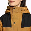 Giacca da snowboard da donna Volcom Ell Ins Gore-Tex caramello 5