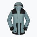 Giacca da snowboard donna Volcom Ell Ins Gore-Tex verde cenere 8