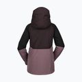 Giacca da snowboard da donna Volcom Aris Ins Gore nero prugna 8