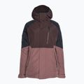 Giacca da snowboard da donna Volcom Aris Ins Gore nero prugna
