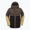 Giacca da snowboard da uomo Volcom L Ins Gore-Tex marrone