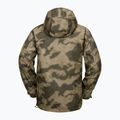 Giacca da snowboard Volcom Brighton Pullover mimetica da uomo 9