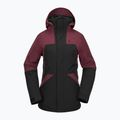 Giacca da snowboard da donna Volcom Shelter 3D Stretch bordeaux 8