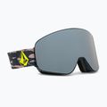 Occhiali da sci Volcom Odyssey camo/argento cromo/giallo