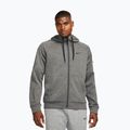Bluza treningowa męska Nike Therma Fit Full-Zip charcoal heathr/dark smoke grey/black