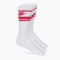 Calzini Nike Sportswear Everyday Essential 3 paia bianco/università rosso