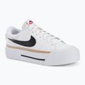 Nike Court Legacy Lift scarpe da donna bianco/canapa/arancio/ nero 3