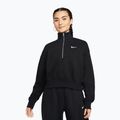 Felpa donna Nike Sportswear Phoenix Fleece 1/2 Zip Cropped black/sail