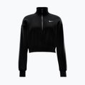 Felpa donna Nike Sportswear Phoenix Fleece 1/2 Zip Cropped black/sail 3
