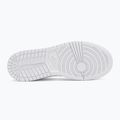 Scarpe  Jordan 1 Mid white/white/white 4