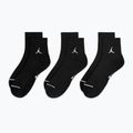 Calze  Jordan Everyday Ankle 3 pairs black/white 7