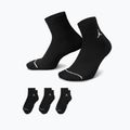 Calzini Nike Jordan Everyday Ankle 3 paia black/white 3