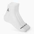 Calzini Nike Jordan Everyday Ankle 3 paia white/black