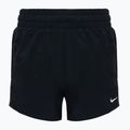 Pantaloncini Nike One a vita alta da bambino nero/bianco