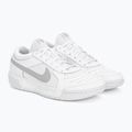 Scarpe da tennis da donna Nike Air Zoom Court Lite 3 bianco/argento metallico 4