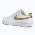 Scarpe Nike Court Vision Low donna Next Nature bianco/oro metallico 3