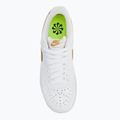 Scarpe Nike Court Vision Low donna Next Nature bianco/oro metallico 5