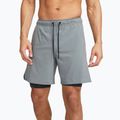 Pantaloncini da uomo Nike Unlimited 2in1 Dri-Fit 7" smoke grey/dark smoke grey/smoke grey 3