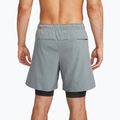 Pantaloncini da uomo Nike Unlimited 2in1 Dri-Fit 7" smoke grey/dark smoke grey/smoke grey 4