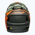 Casco bici Bell Sanction 2 DLX Mips ravine opaco verde scuro/arancione 3