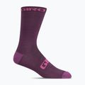 Calzini Giro Seasonal Merino ciliegia scura/raspberry